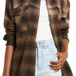 We the Free Flannel Shacket